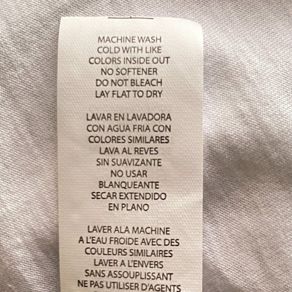 NEW Fabletics Dijon Sz 2XL Womens Knit/Mesh Top T-Shirt White - Picture 9 of 9